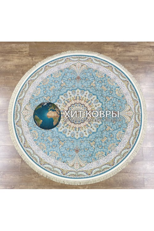 Иранский ковер Farsi 1500 019 Голубой круг
